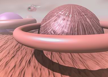 Love Planet Mars Buildings