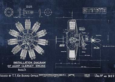 200hp Clerget engine