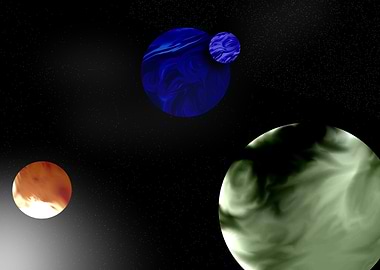 Fantasy Planet Cluster