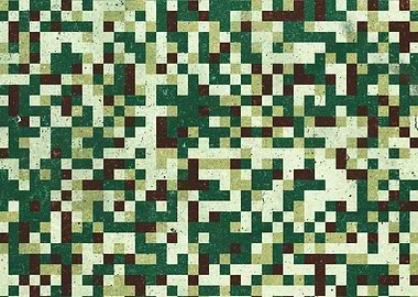 Digital Fractal Camouflage