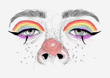 Pride Rainbow Eyes