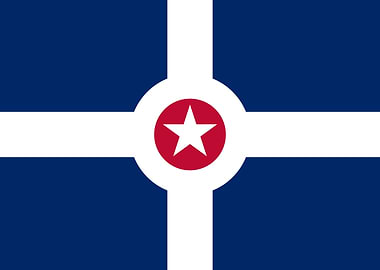 Indianapolis Flag USA