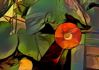 Abstract Morning Glory