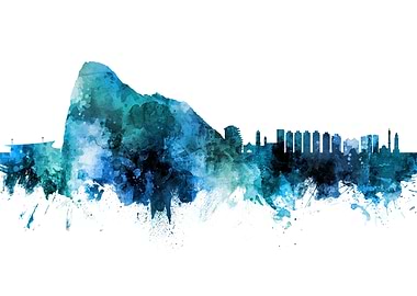 Gibraltar Skyline
