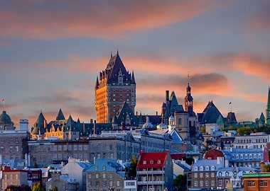 Dawn Over Quebec City