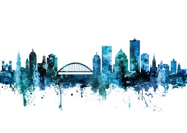 Rochester New York Skyline