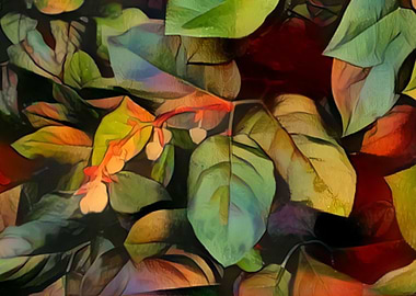 Abstract Leaves and Branch