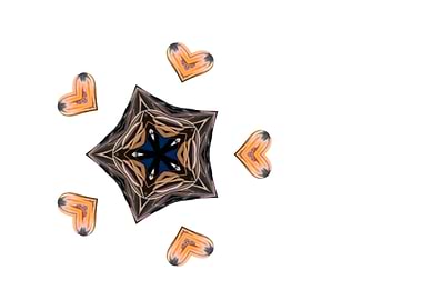 heart elegance background