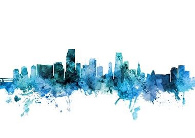 Miami Florida Skyline
