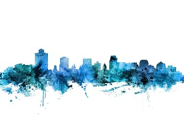 Salt Lake City Skyline