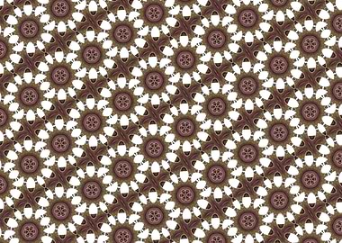 brown kaleidoscopic