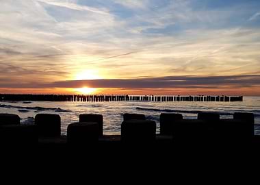 Sunset at Baltic Sea 1
