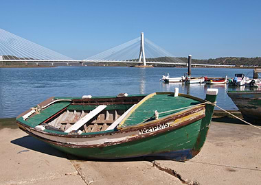 Fishing boat near Portimao