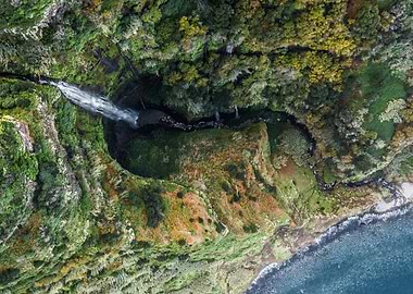 Rocha do Navio waterfall