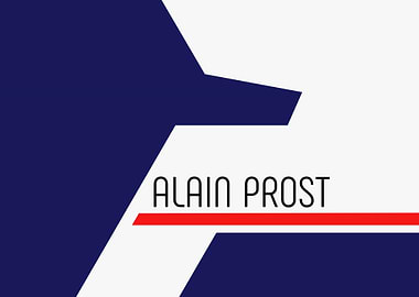 Alain Prost helmet