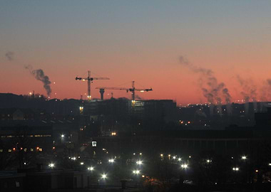 Morning over the city