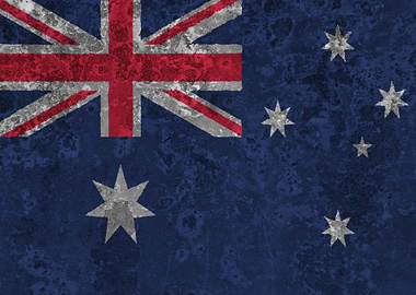 Rusty Australian Flag