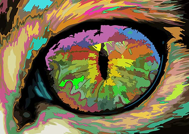Feline eye