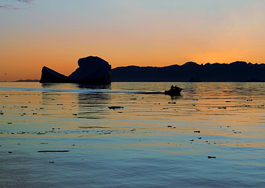 Fishermen on the way home