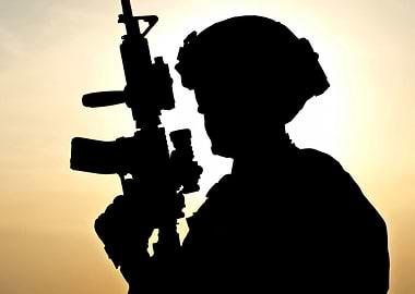 Soldier silhouette