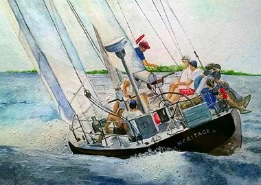 Afternoon Sail on Heritage