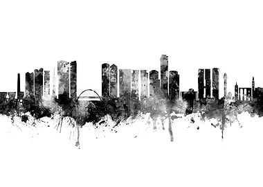 Tel Aviv Israel Skyline