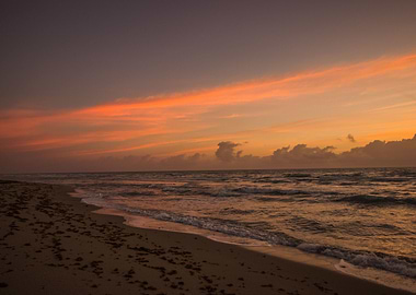 Hollywood Beach at sunrise