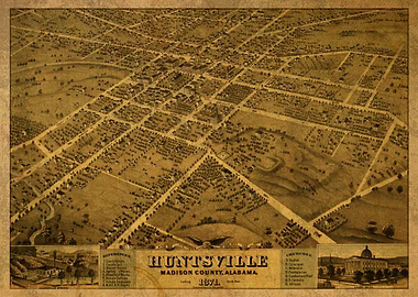 Huntsville Alabama Map