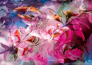 floral creation abstract
