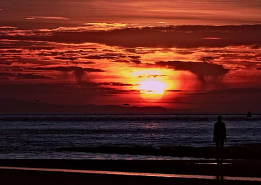 As the Sun goes down