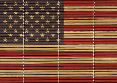 Bamboo Stars and Stripes