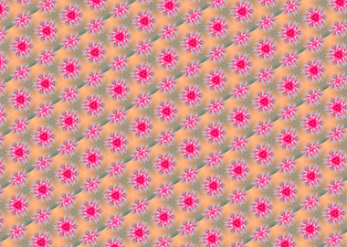 abstract dahlia pattern