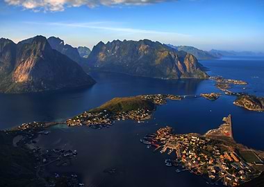 Lofoten in the evening