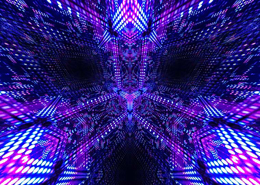 Hypercube Meditation Space