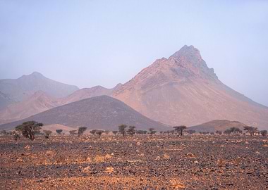 Mountains desert stones