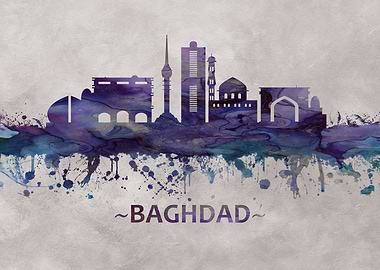 Baghdad Iraq skyline