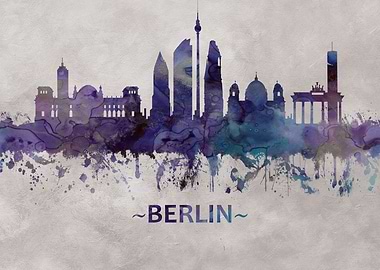Berlin Germany skyline