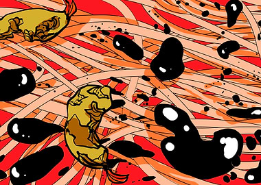 Noodles in soyasauce