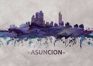 Asuncion Paraguay skyline