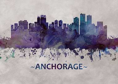 Anchorage Alaska Skyline