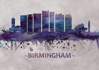 Birmingham England skyline
