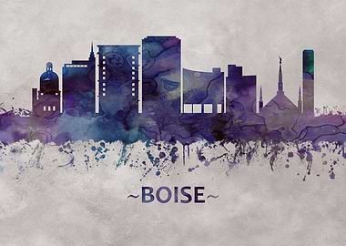 Boise Idaho skyline