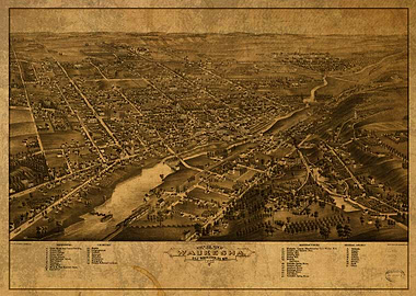 Waukesha Wisconsin Map