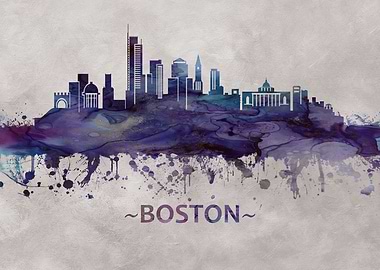 Boston Massachusetts skyli