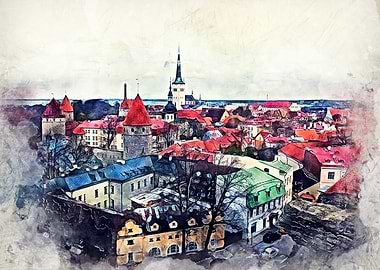 Tallinn city art