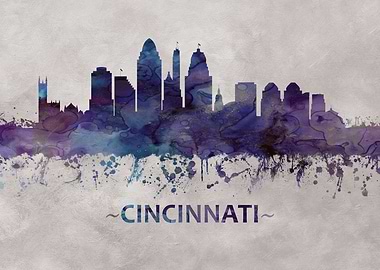 Cincinnati Ohio skyline