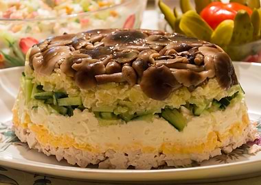 Mushroom salad