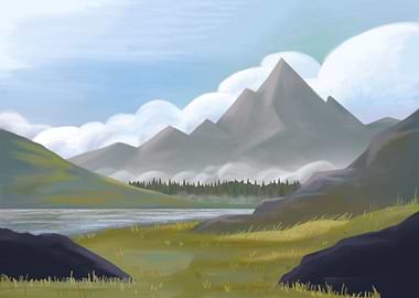 mountain landscape