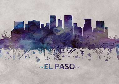 El Paso Texas skyline