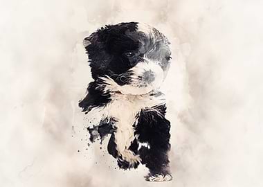 Bernedoodle Classic Sepia